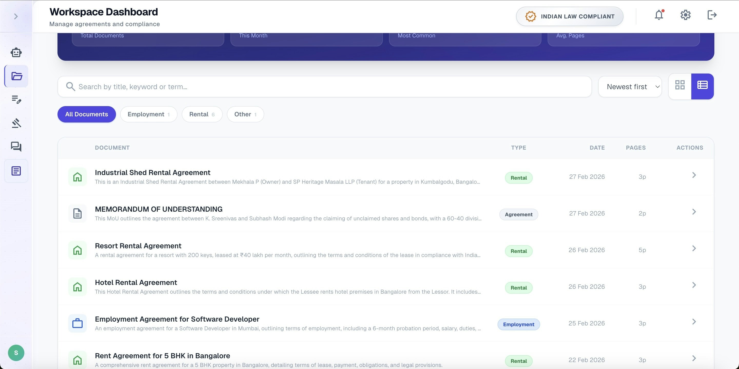 QuickClause - Screenshot 3 showing product features and functionality