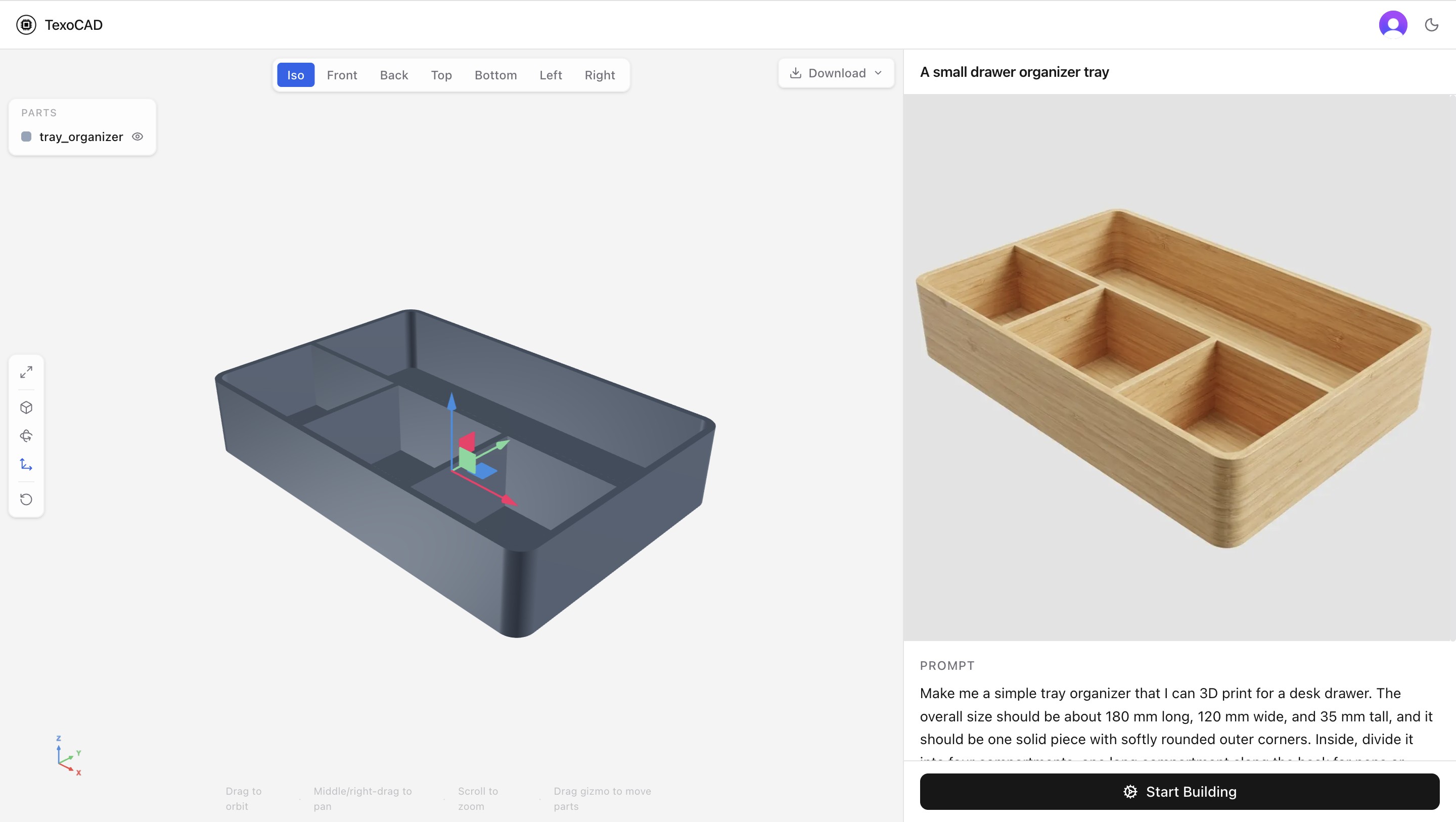 TexoCAD – Lovable for Hardware gallery image