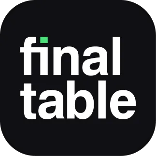 Final Table 제품 배너