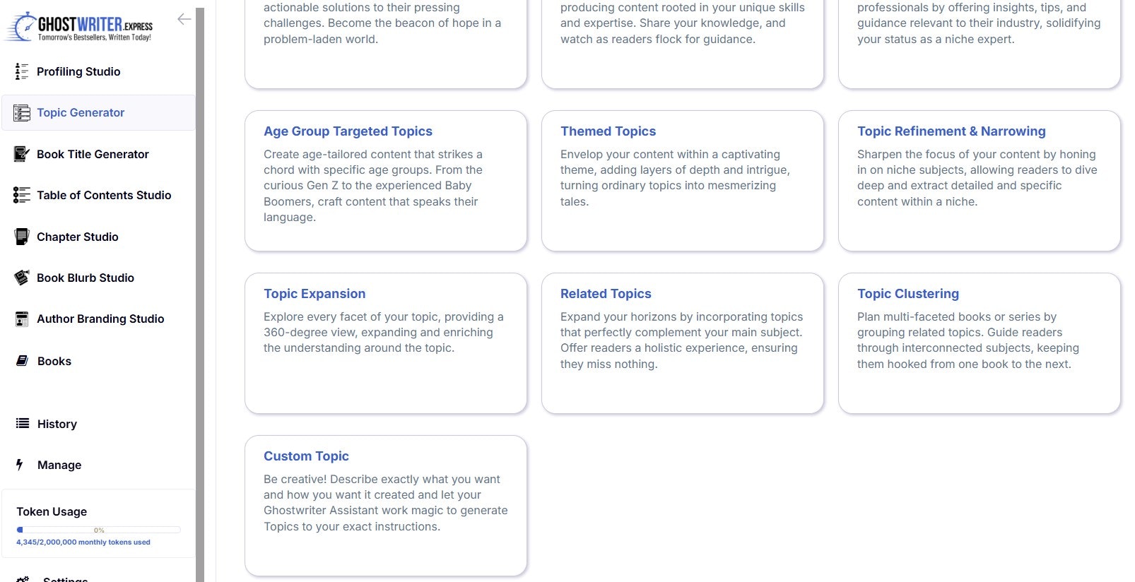 Ghostwriter Express gallery image