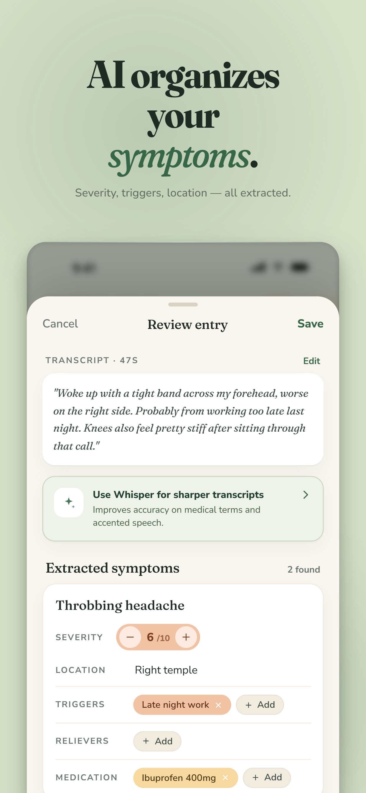 CareMind - AI Health Journal gallery image