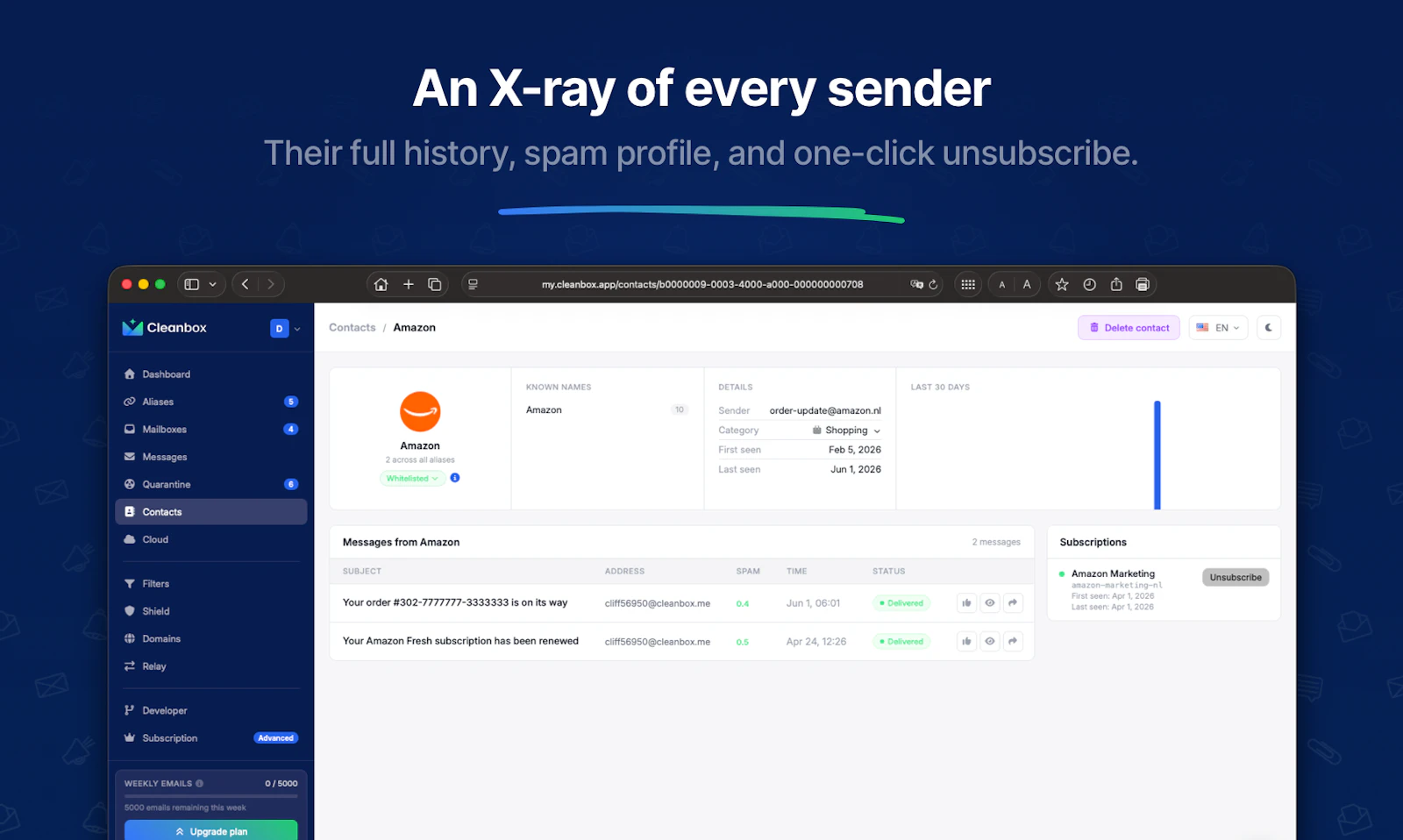 Cleanbox screenshot 7