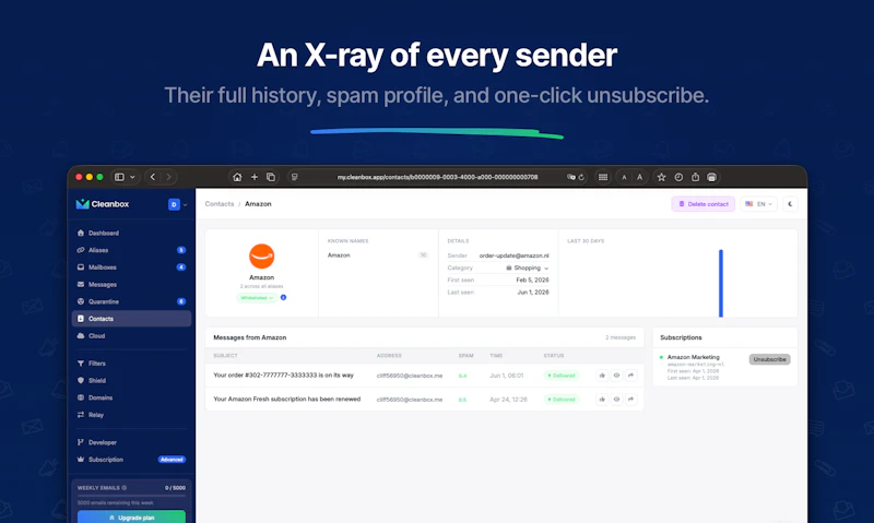 Cleanbox screenshot 7