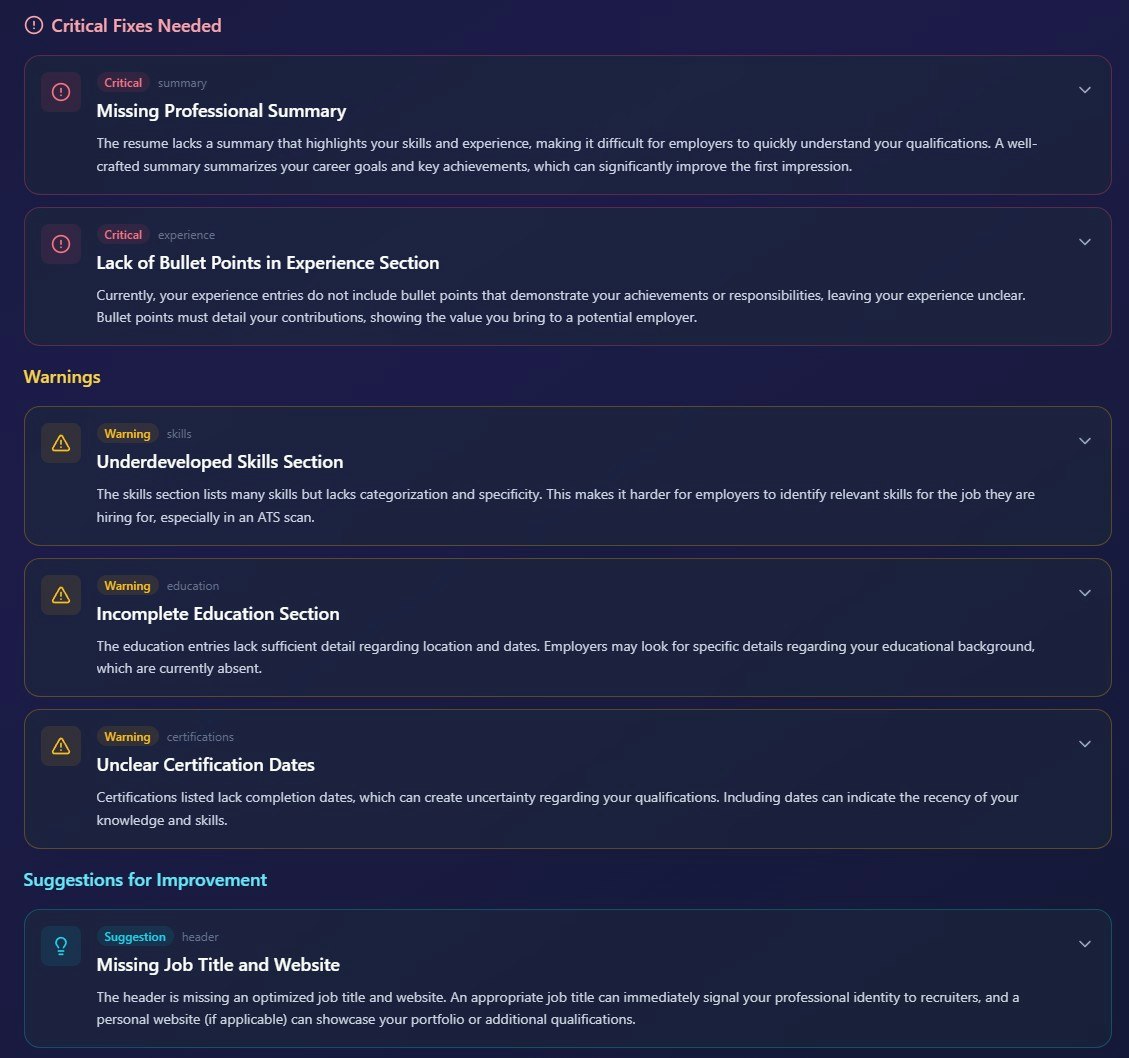Resume Architect gallery image