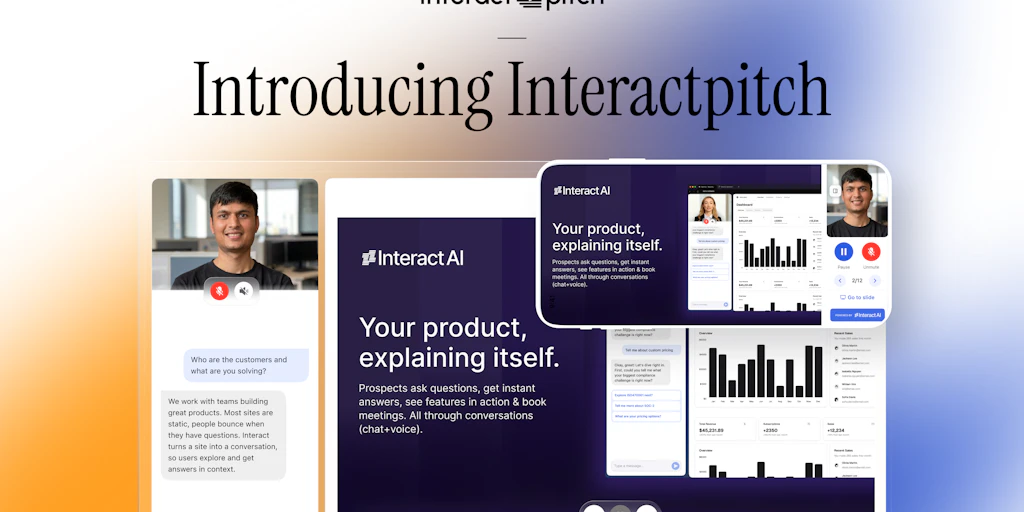 Interactpitch:具備即時觀眾洞察的互動式簡報