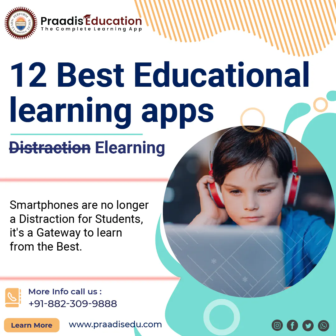 12 learning educational Apps