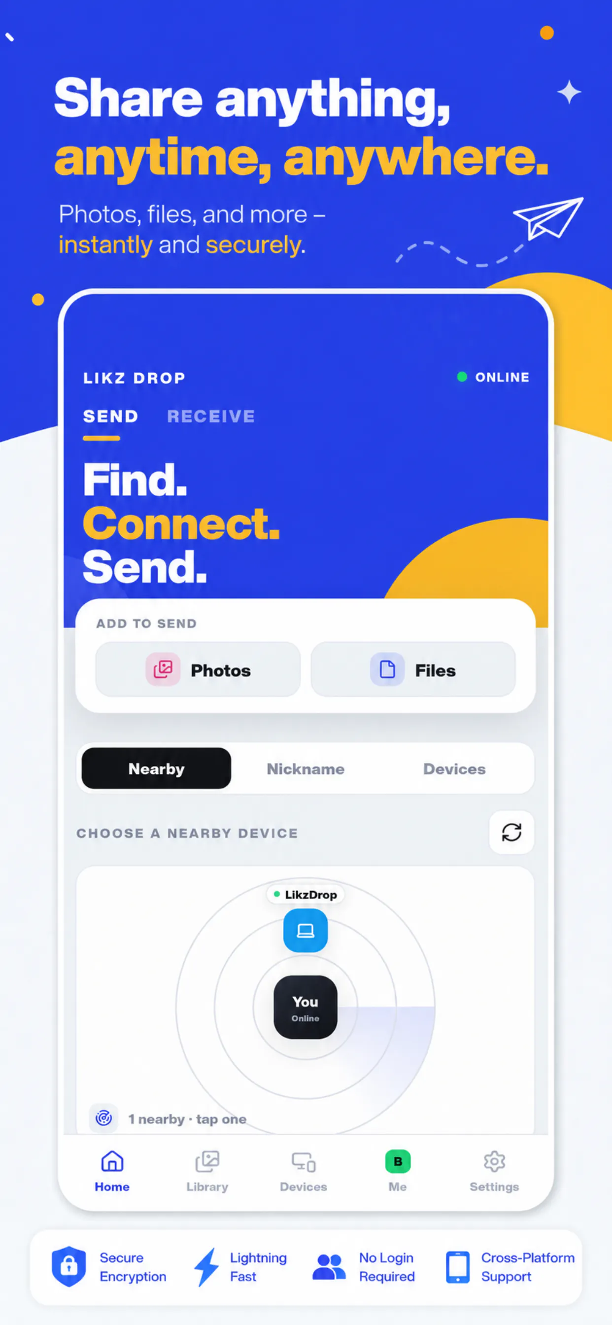 Likz Drop: File Transfer gallery image