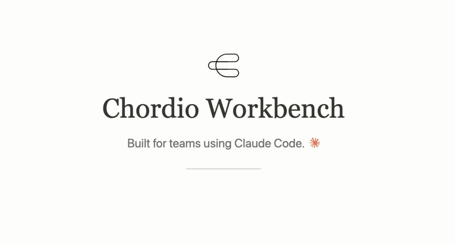 Chordio Workbench gallery image