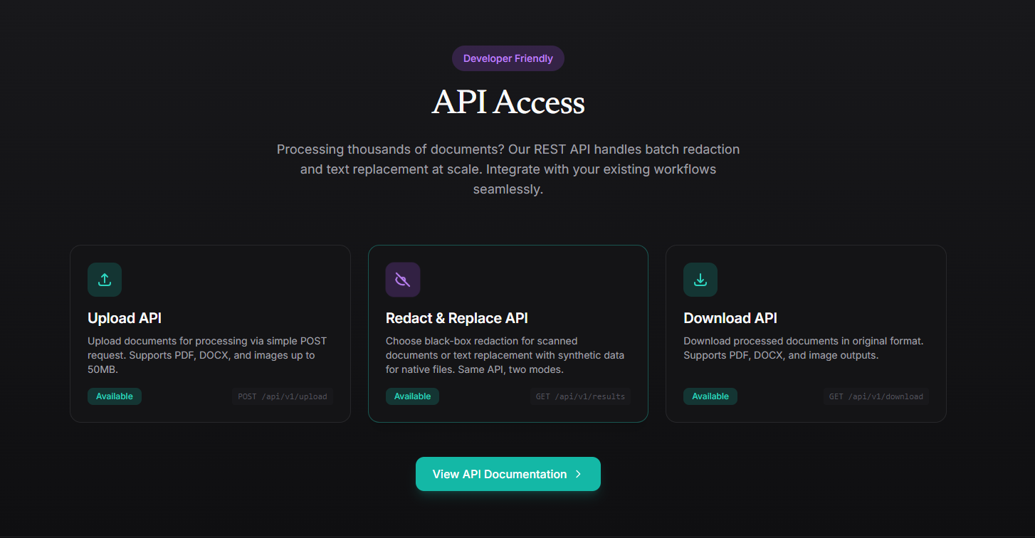 Re-Doc - Screenshot 3 showing product features and functionality