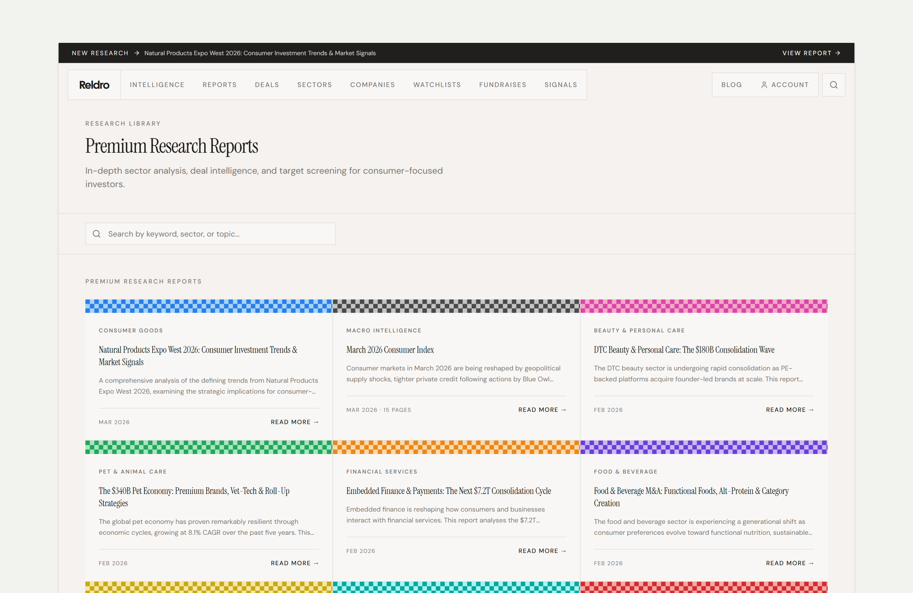 Reldro — B2C Investment Intelligence gallery image