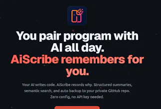 AiScribe - Store your ai coding session gallery image