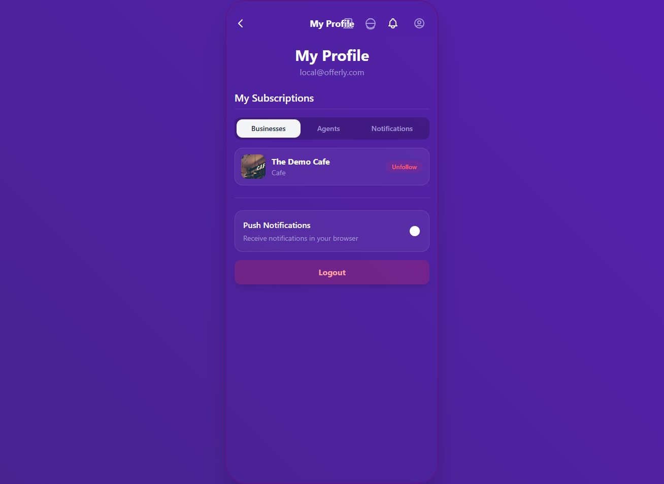 Offerly V2 - Screenshot 4 preview