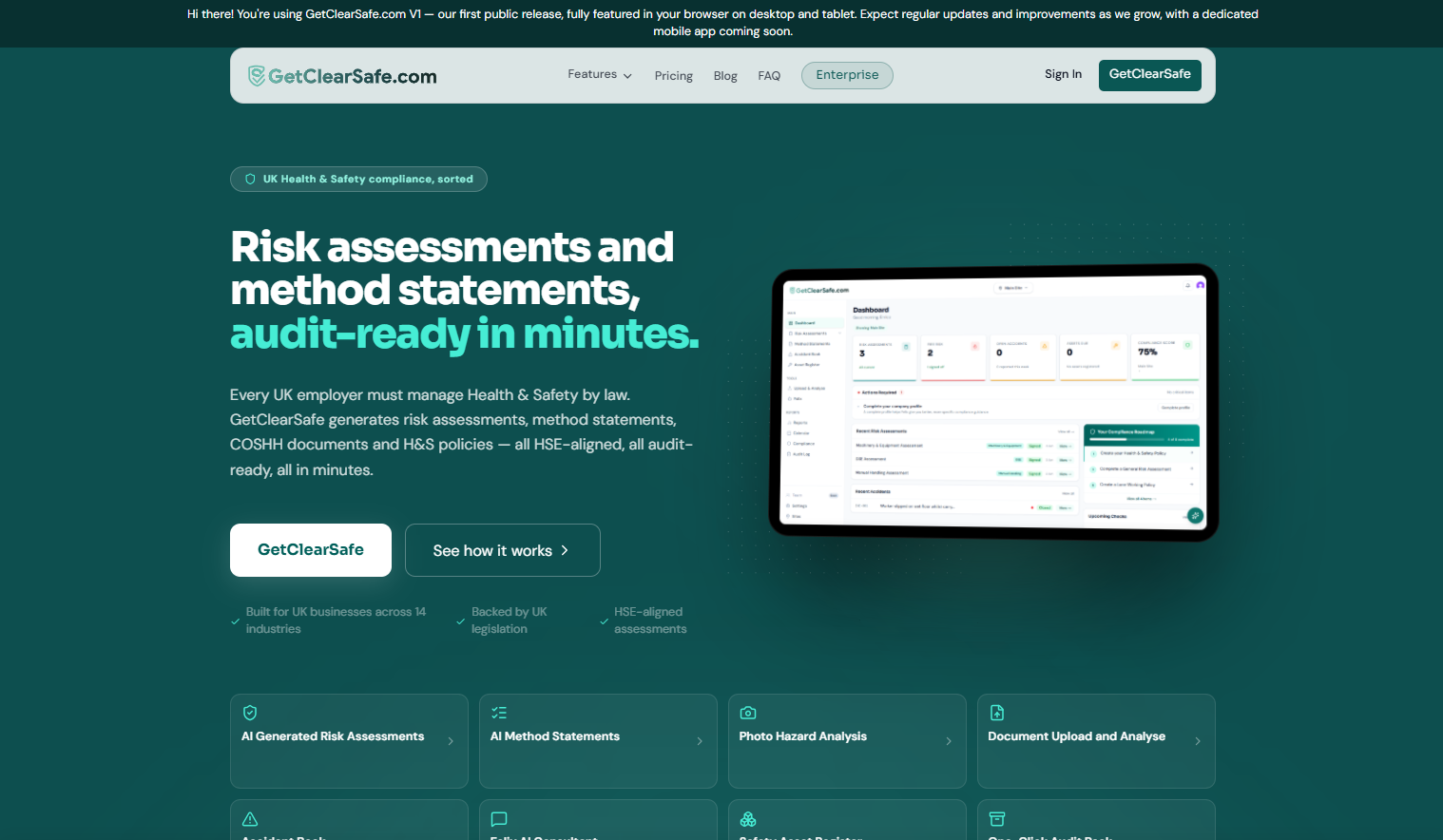 GetClearSafe.com gallery image