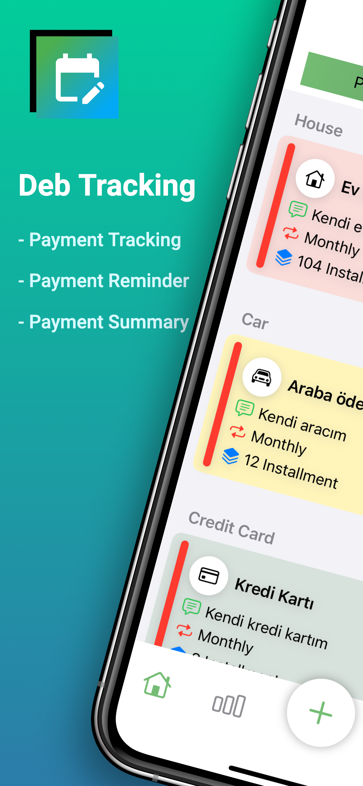 Deb Tracking - Haushaltsleiter, Schulden, Budget, Finanzen Medien 2