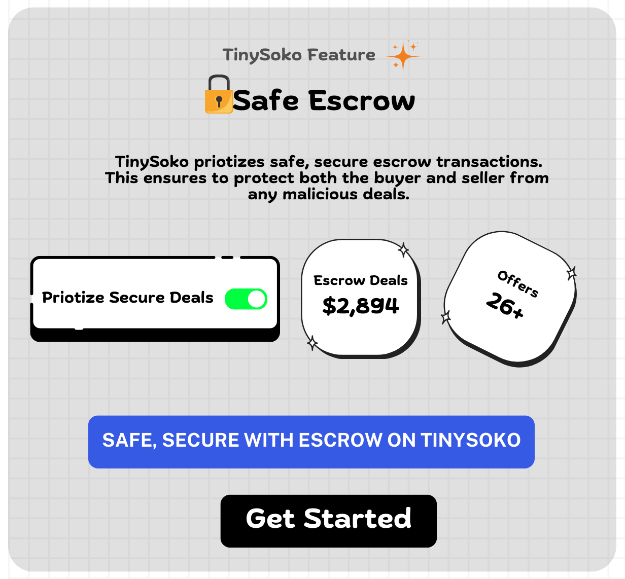 Tinyko - Tausch -Web -App zum Kauf und Verkauf von Social -Media -Konten Medien 5