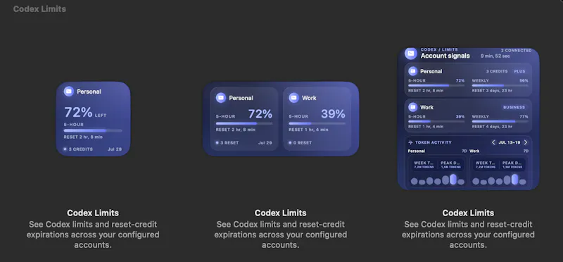 Codex Limits screenshot 2