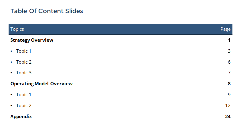 100+ Strategy Consulting Slide Templates gallery image