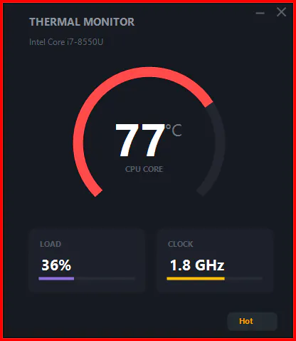 Thermal Monitor for Windows gallery image