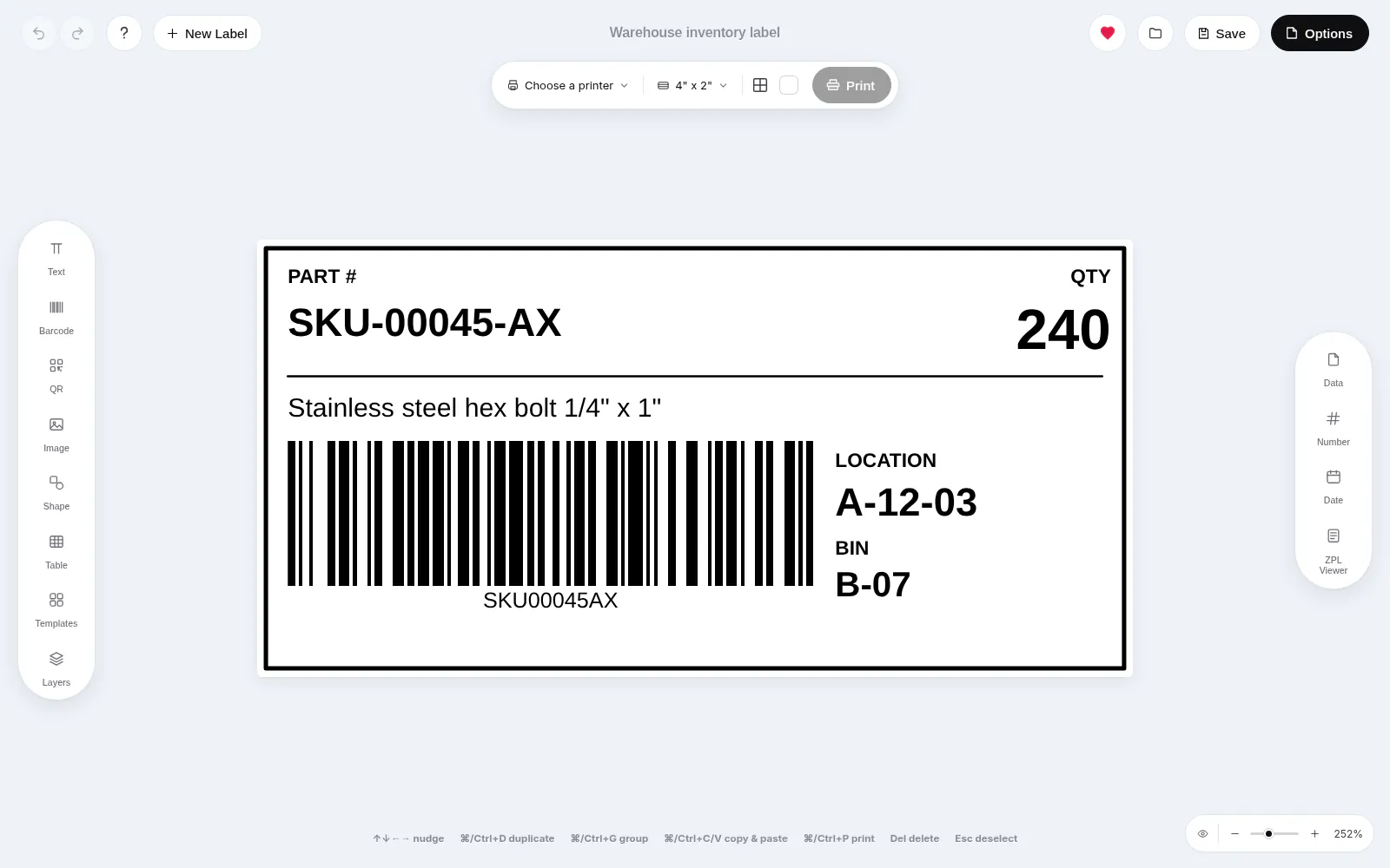 mylabelmaker screenshot 2