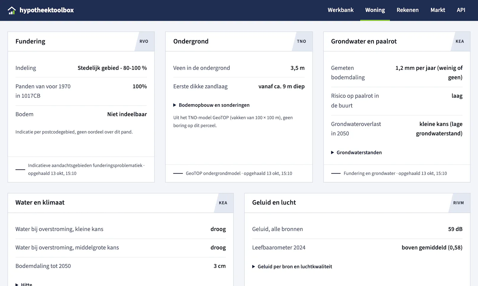 Hypotheektoolbox screenshot 4