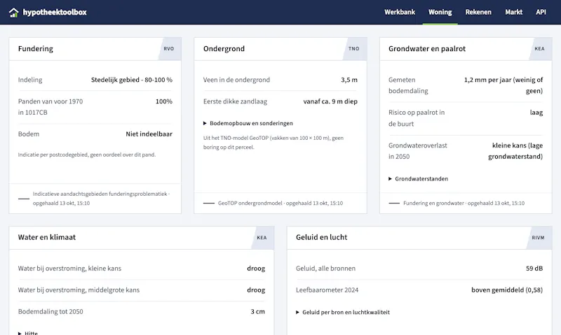 Hypotheektoolbox screenshot 4