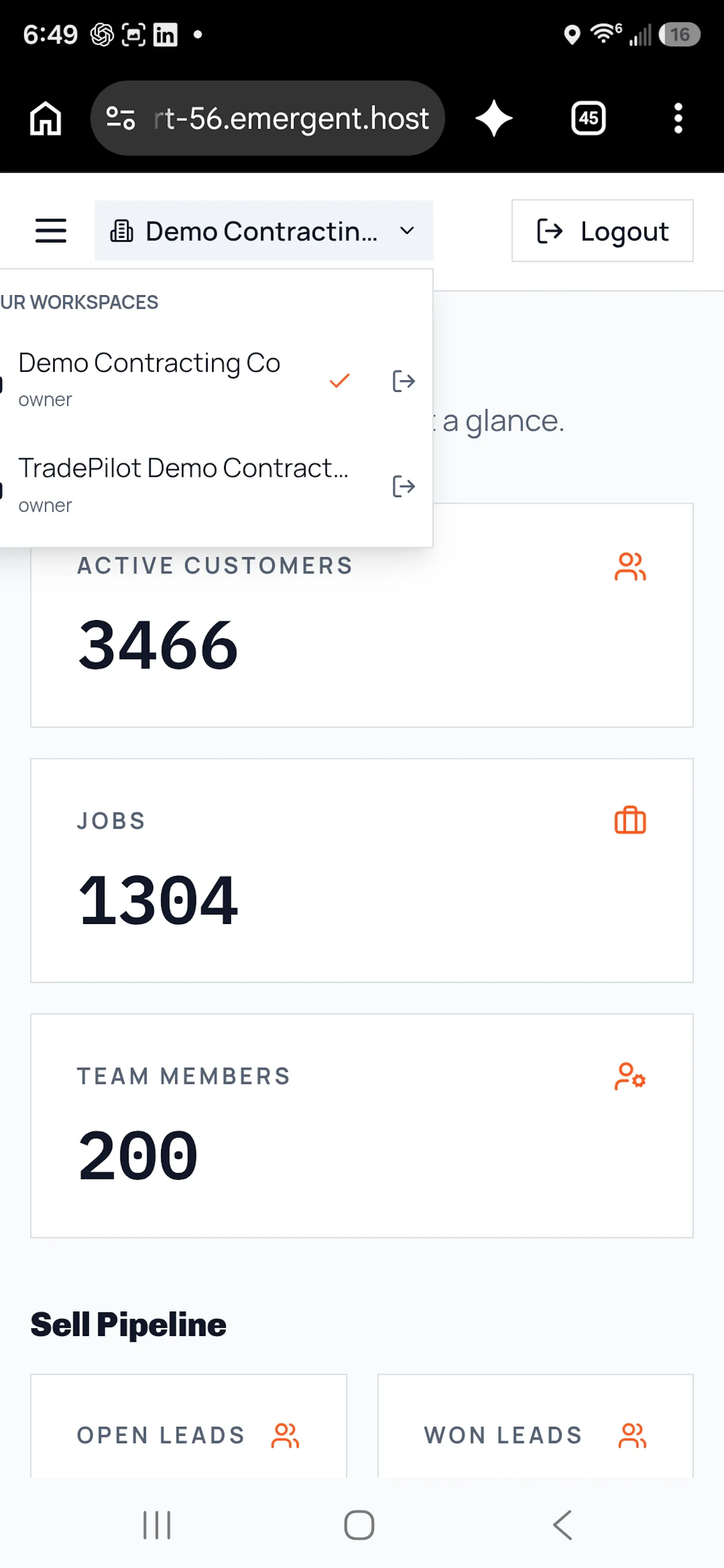 TradePilot AI for Contractors screenshot 3