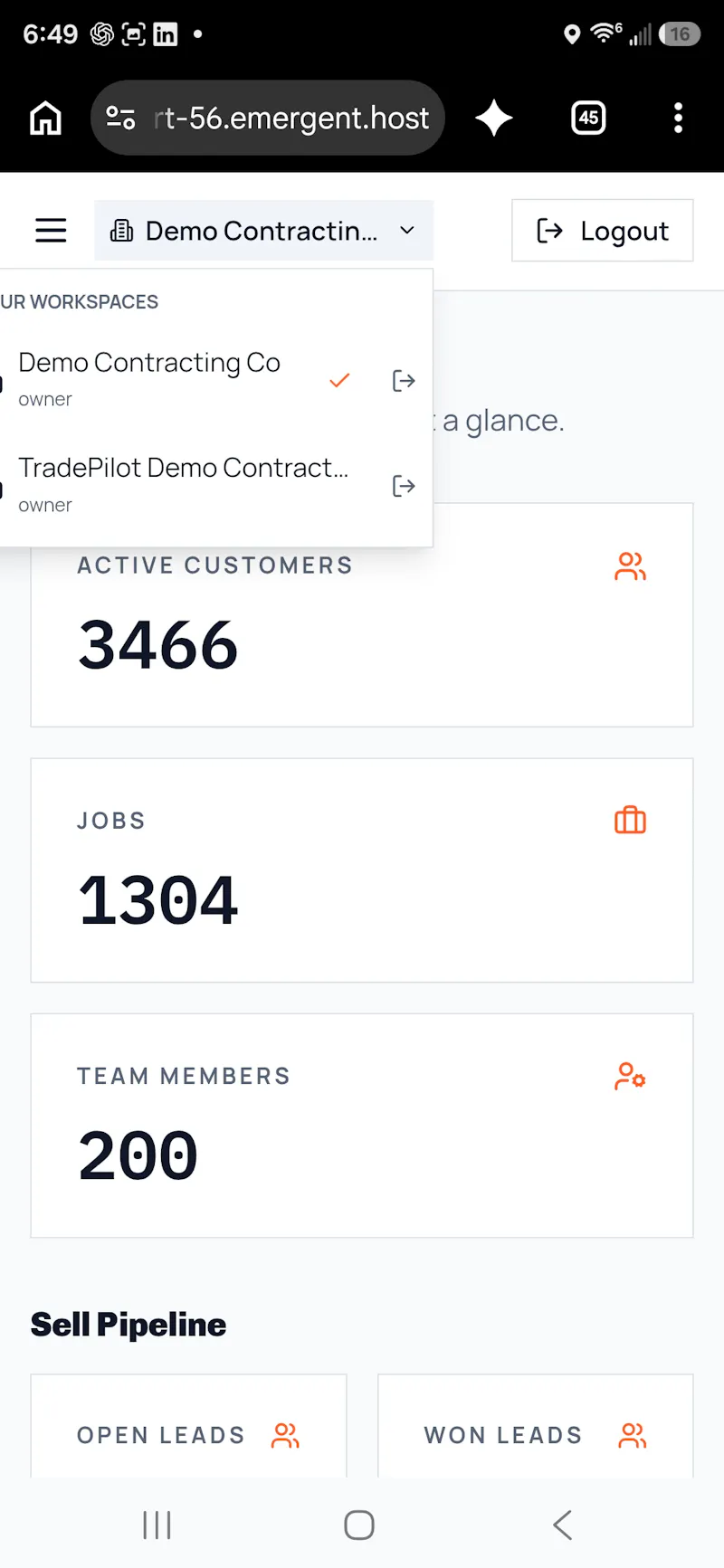 TradePilot AI for Contractors screenshot 3