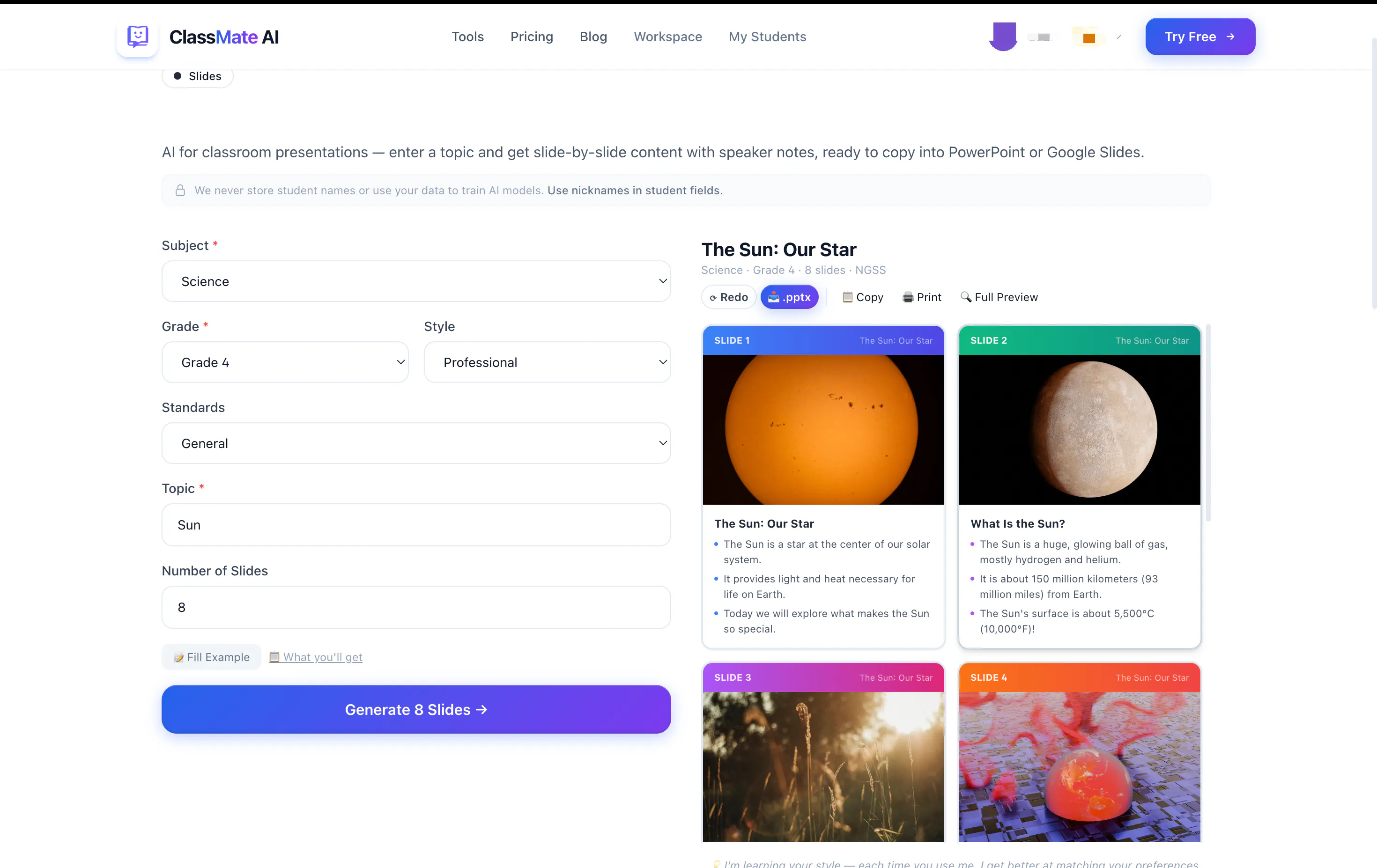 ClassMate AI screenshot 4