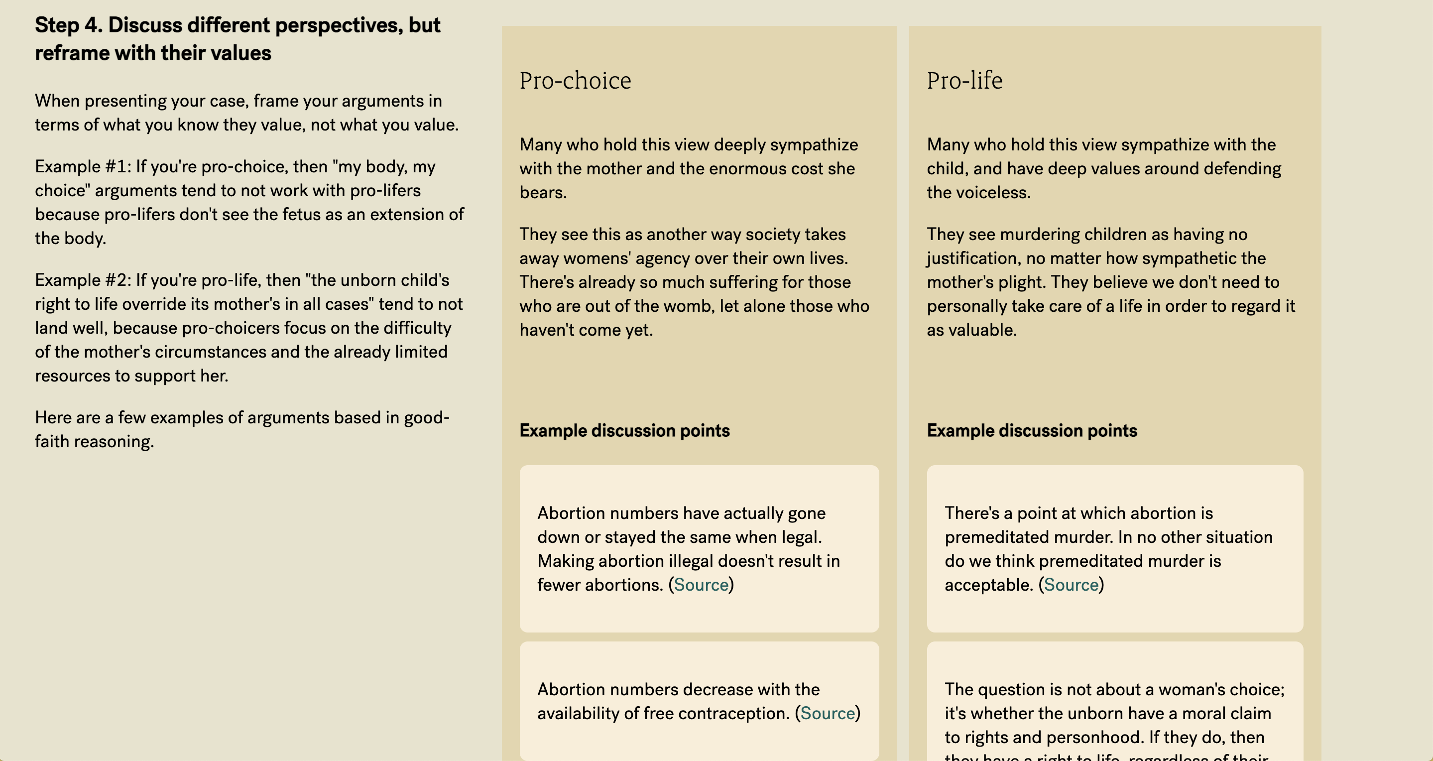 Reach across political divides gallery image
