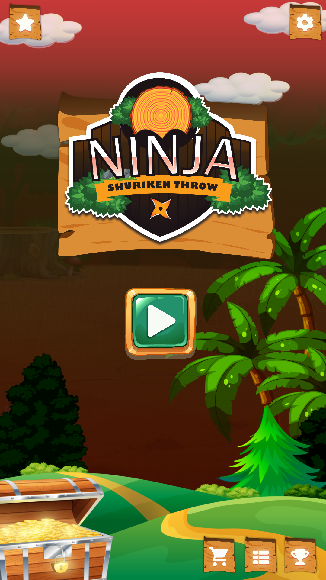 Ninja Games - Ninja Shuriken Throw gallery image