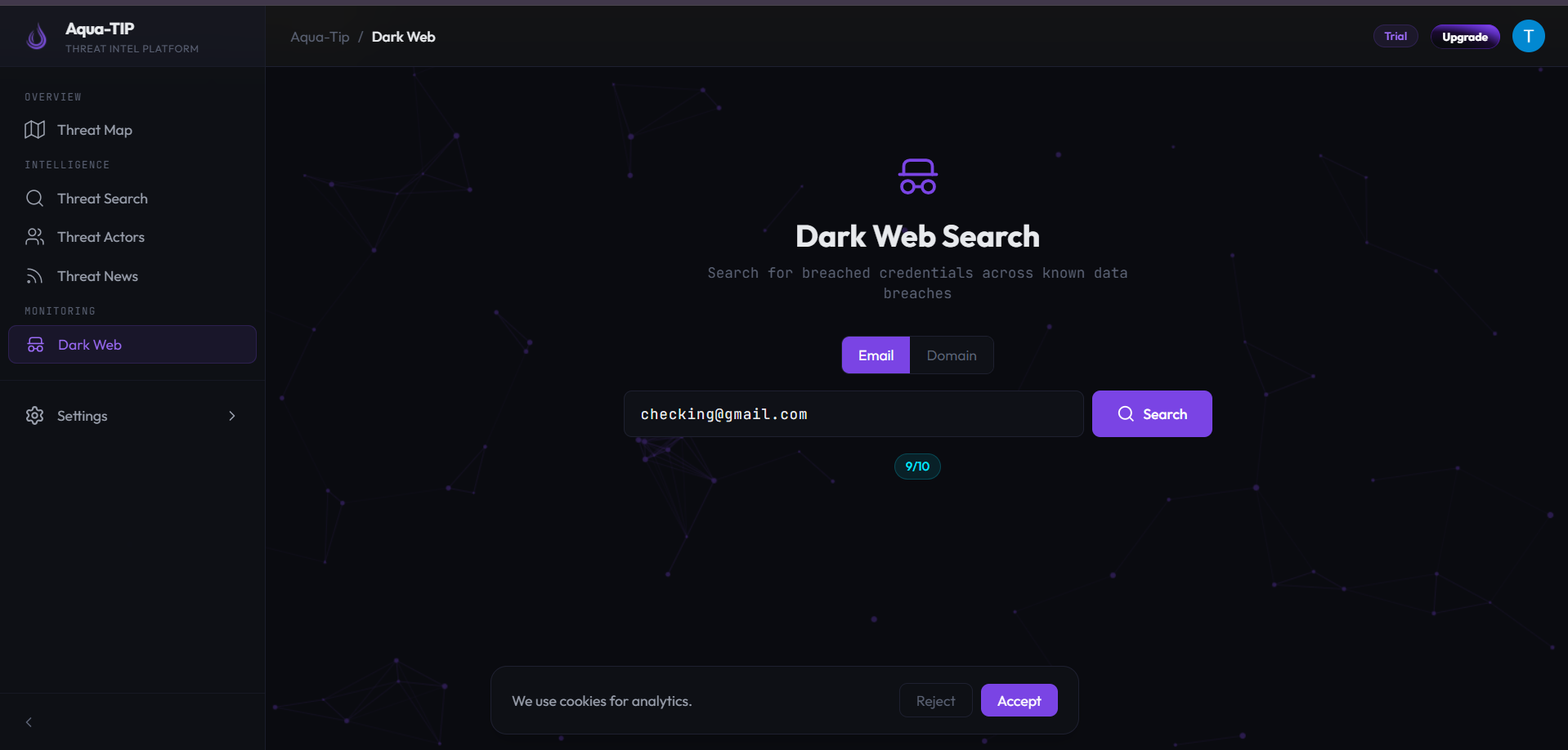 Aqua TIP — Threat Intel Platform gallery image