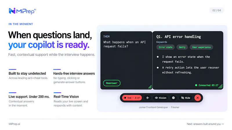 MiPrep AI screenshot 2