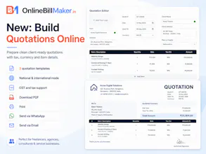 OnlineBillMaker gallery image