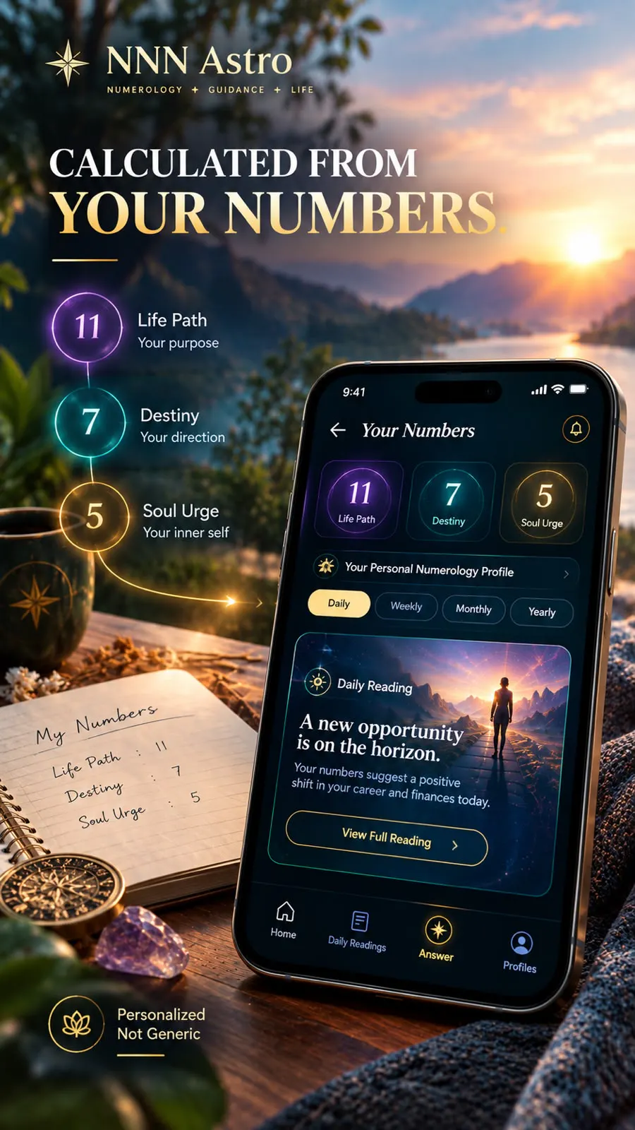 NNN Astro: Free Personalized Numerology gallery image