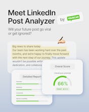 LinkedIn Post Quality Analyzer gallery image