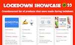 Lockdown Showcase 🦠 👀 image