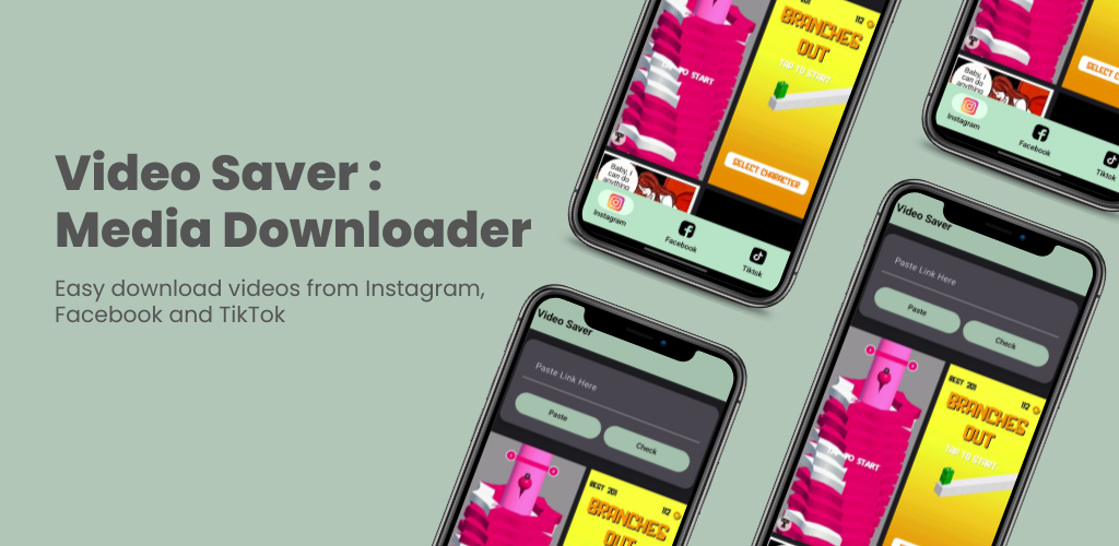 ビデオセーバー：Insta、FB、Tiktok media 1