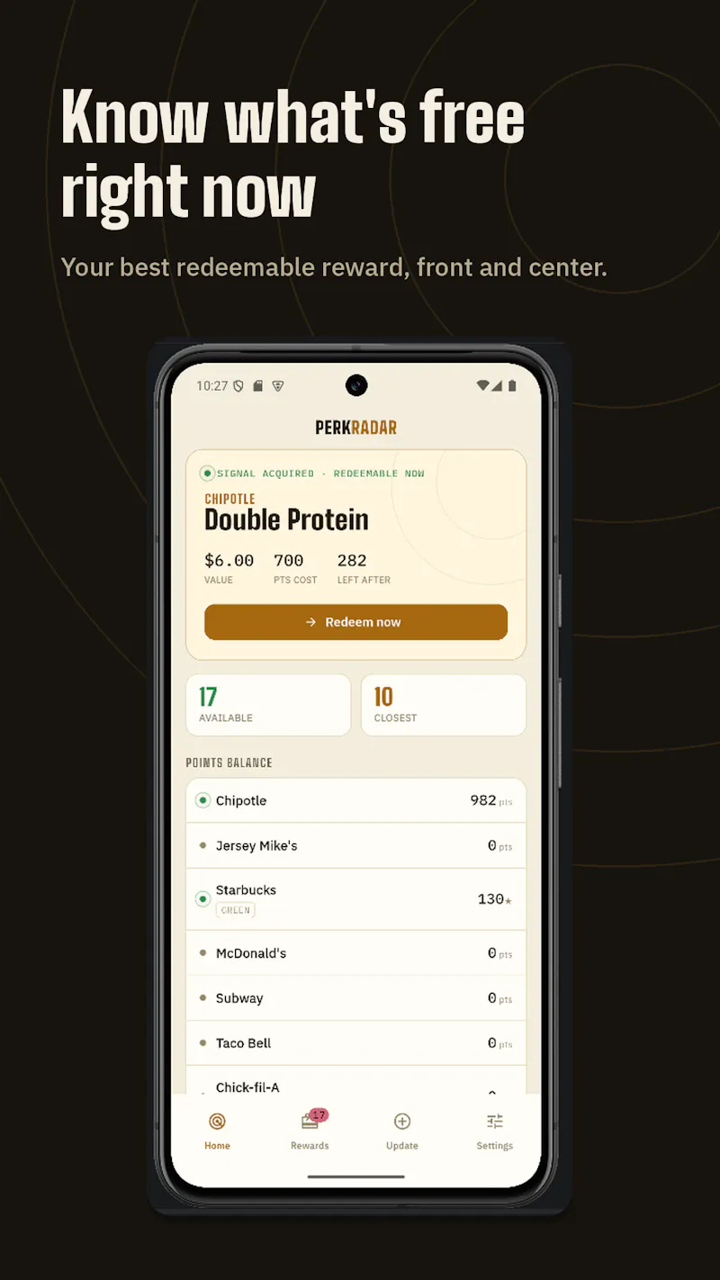 ChowRadar screenshot 2