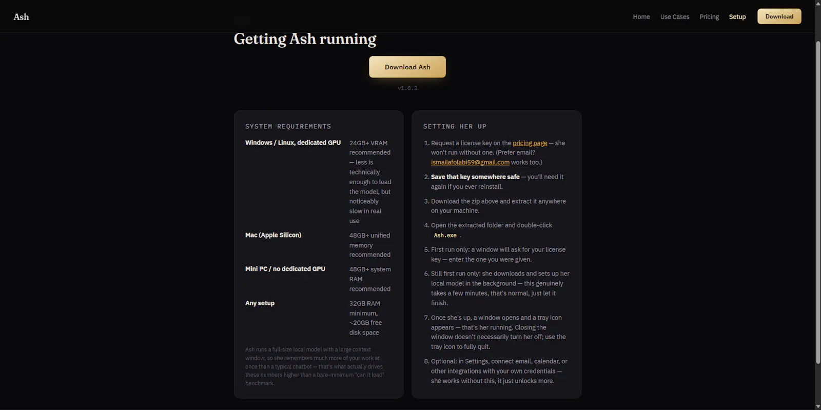 Ash screenshot 3