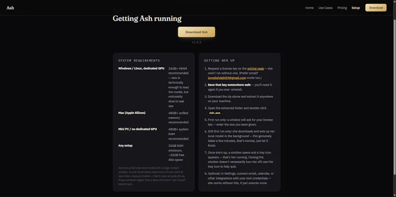 Ash screenshot 3