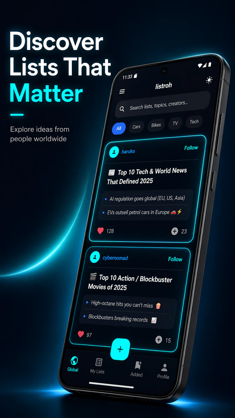 Listroh screenshot 2