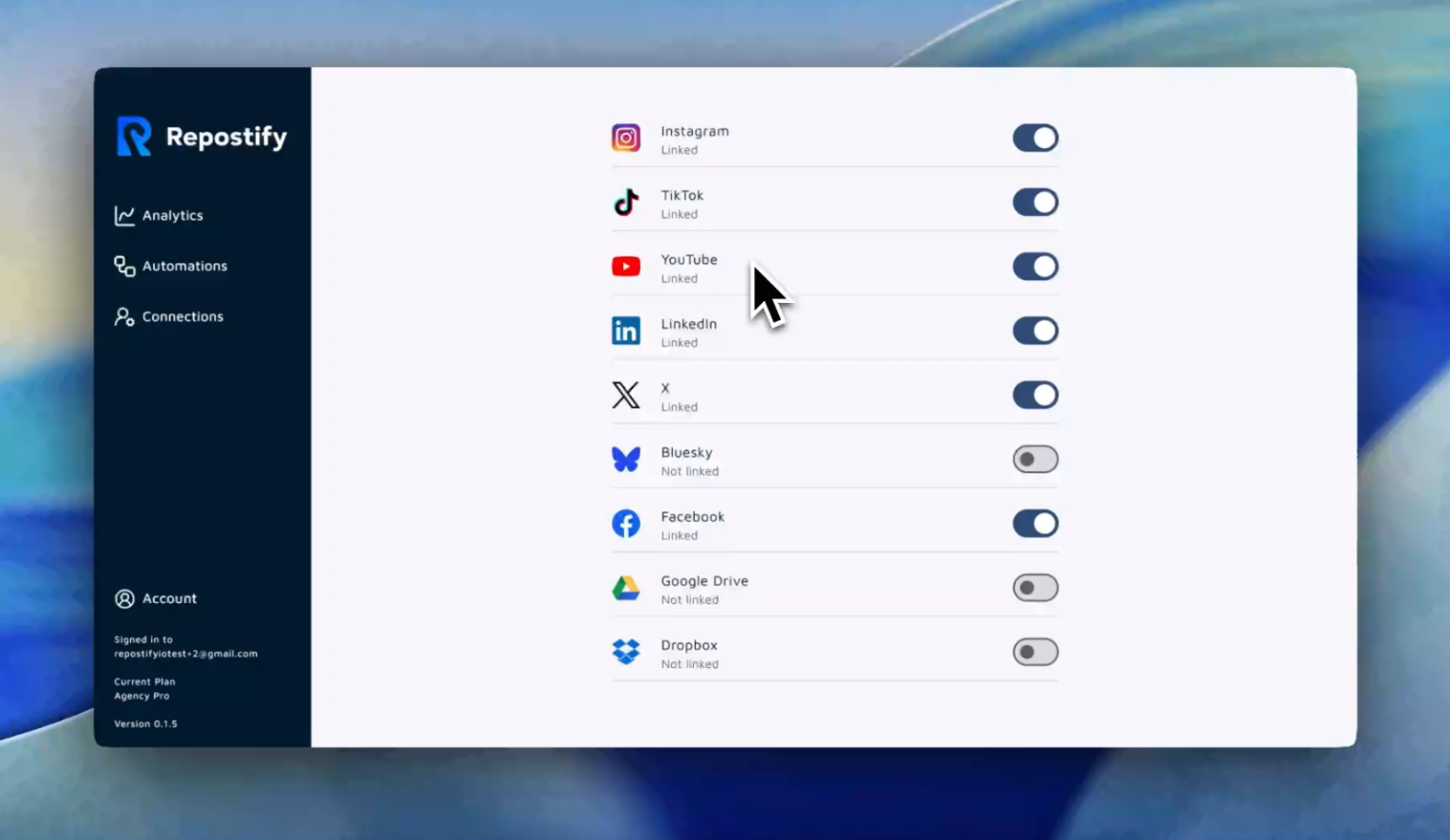 Repostify - Screenshot 3 showing product features and functionality