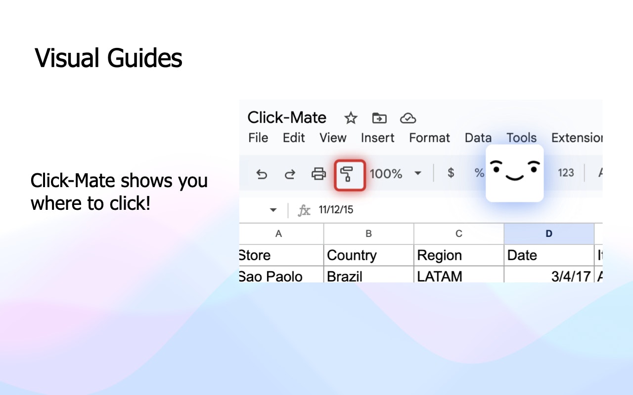 Click Mate - Screenshot 2 showing product features and functionality