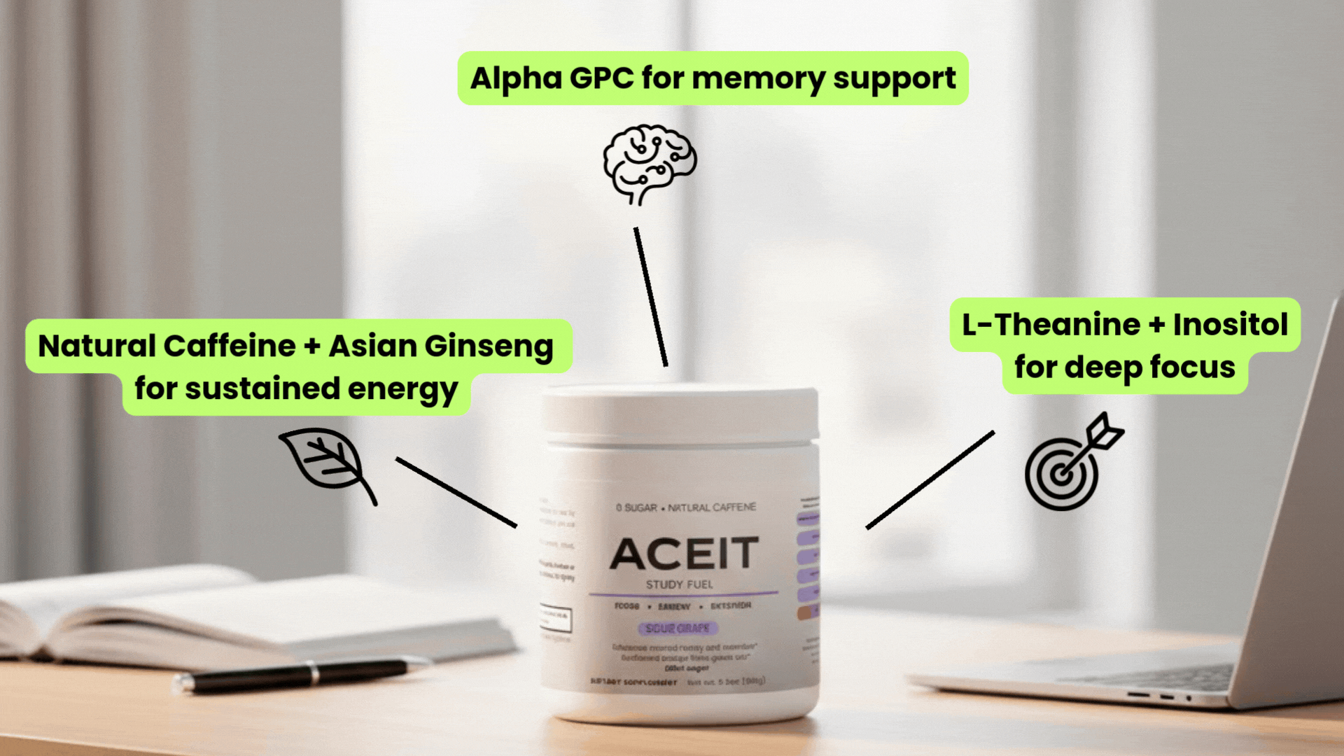 ACEIT Study Fuel - Main product screenshot demonstrating key features and user interface