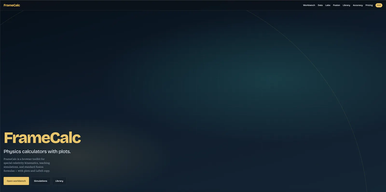 FrameCalc - physics compute with plots screenshot 1