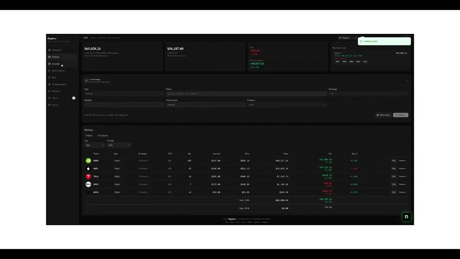 Ripplora screenshot 1 (video preview)