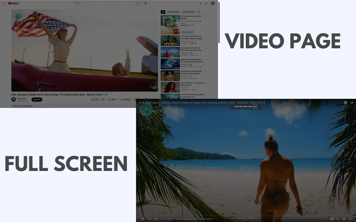 Adjust page brightness