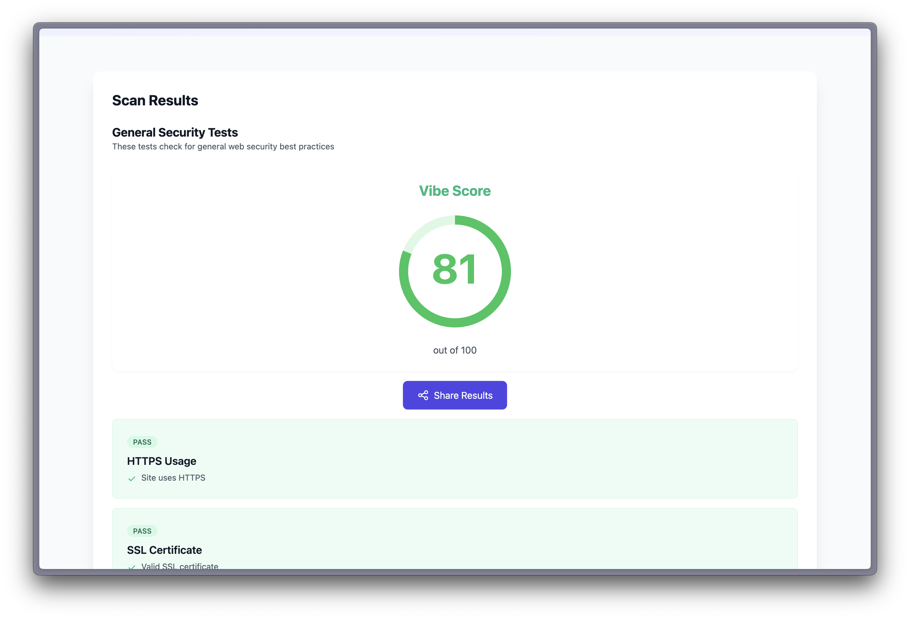 Vibe Security gallery image