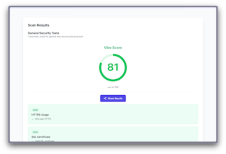 Vibe Security gallery image