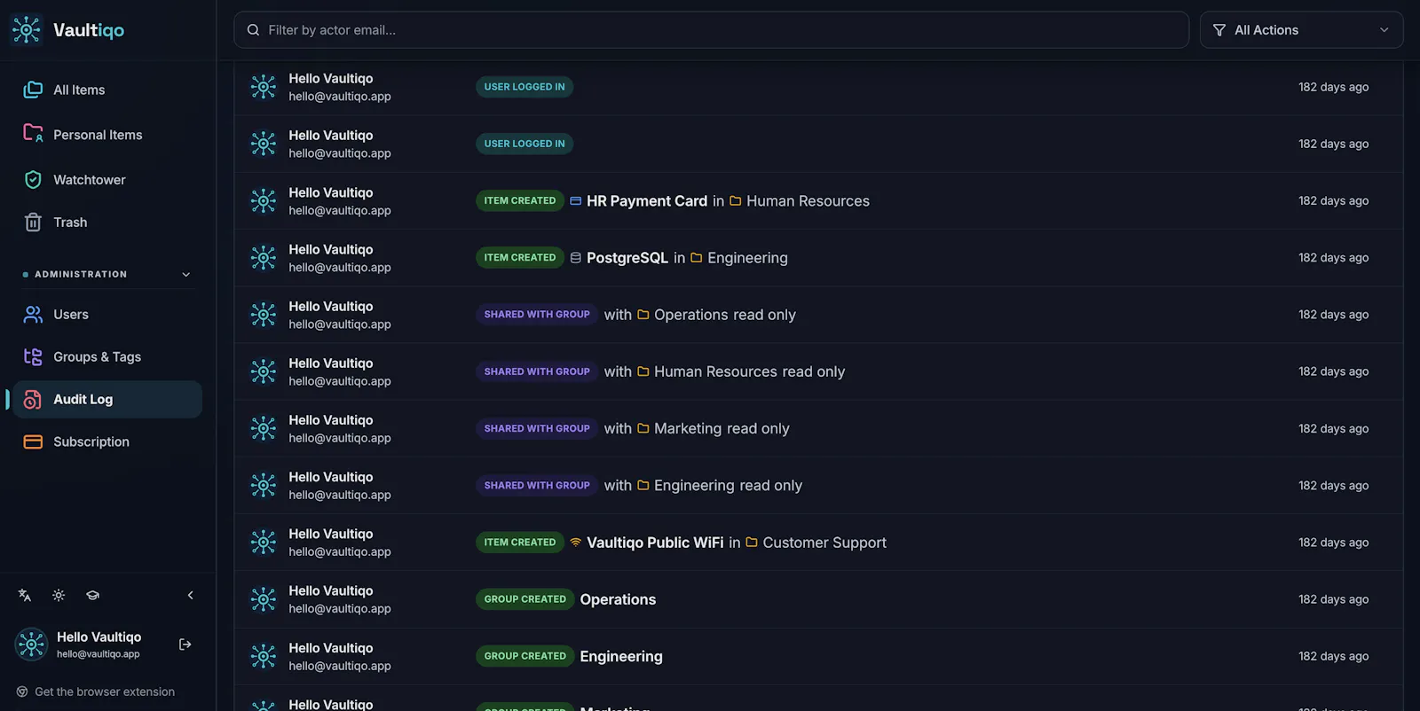 Vaultiqo screenshot 3